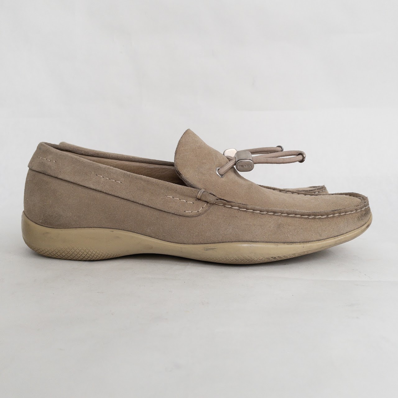 Prada Suede Loafers