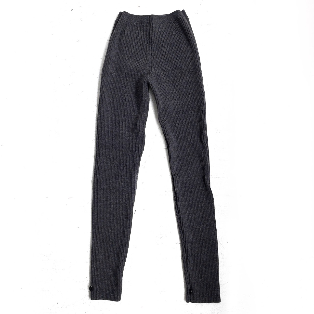 Prada Ribbed Wool Leggings