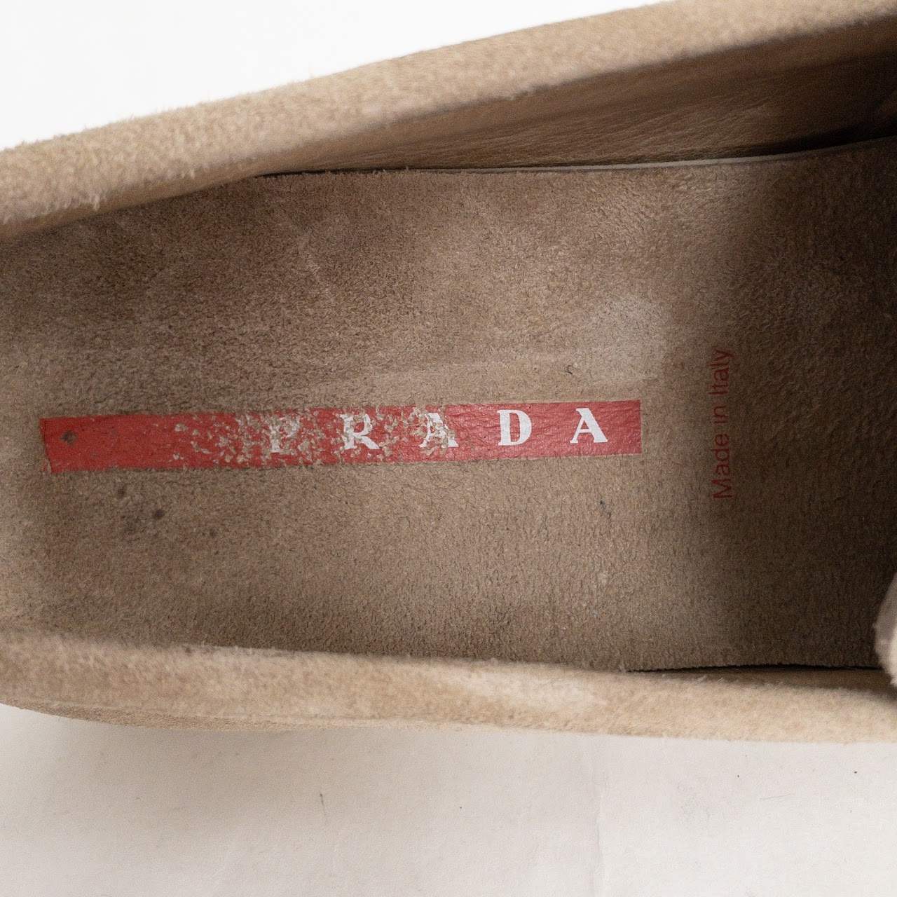 Prada Suede Loafers