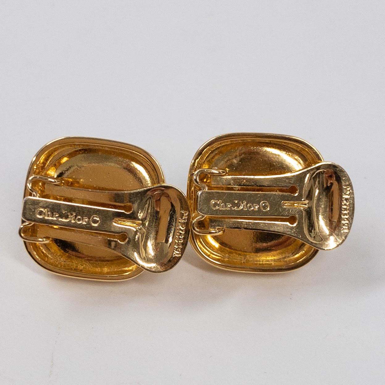 Christian Dior Clip Earrings