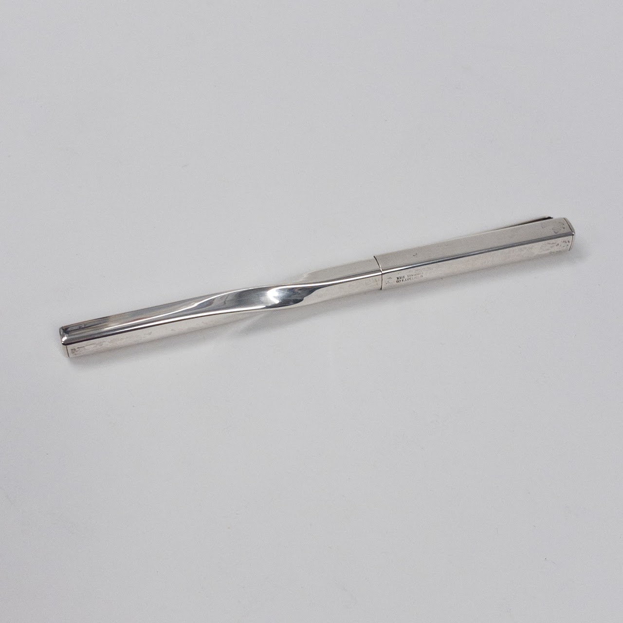 Tiffany & Co. Sterling Silver Twist Pen