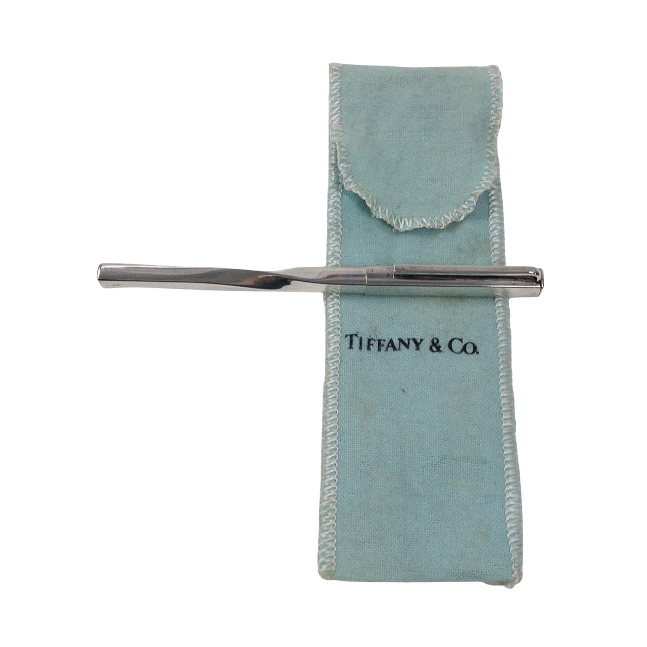 Tiffany & Co. Sterling Silver Twist Pen