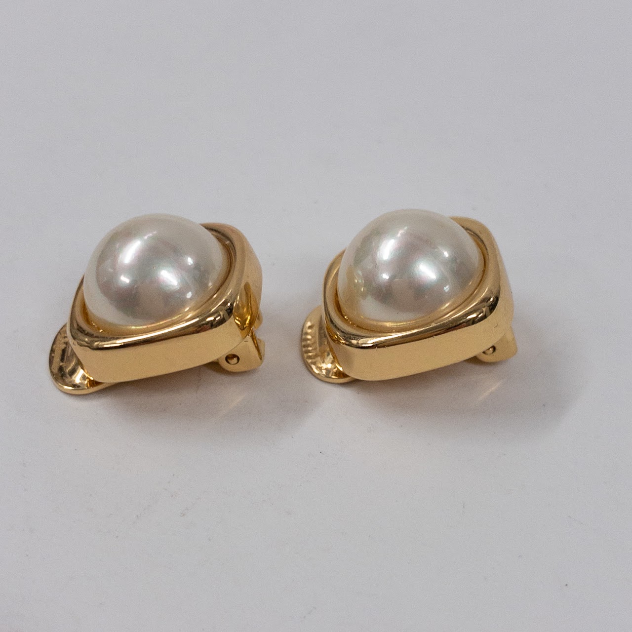 Christian Dior Clip Earrings