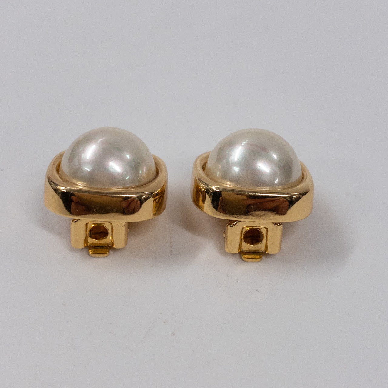 Christian Dior Clip Earrings