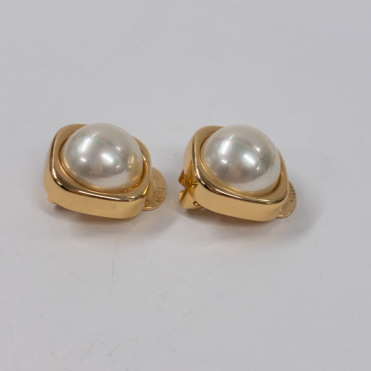 Christian Dior Clip Earrings