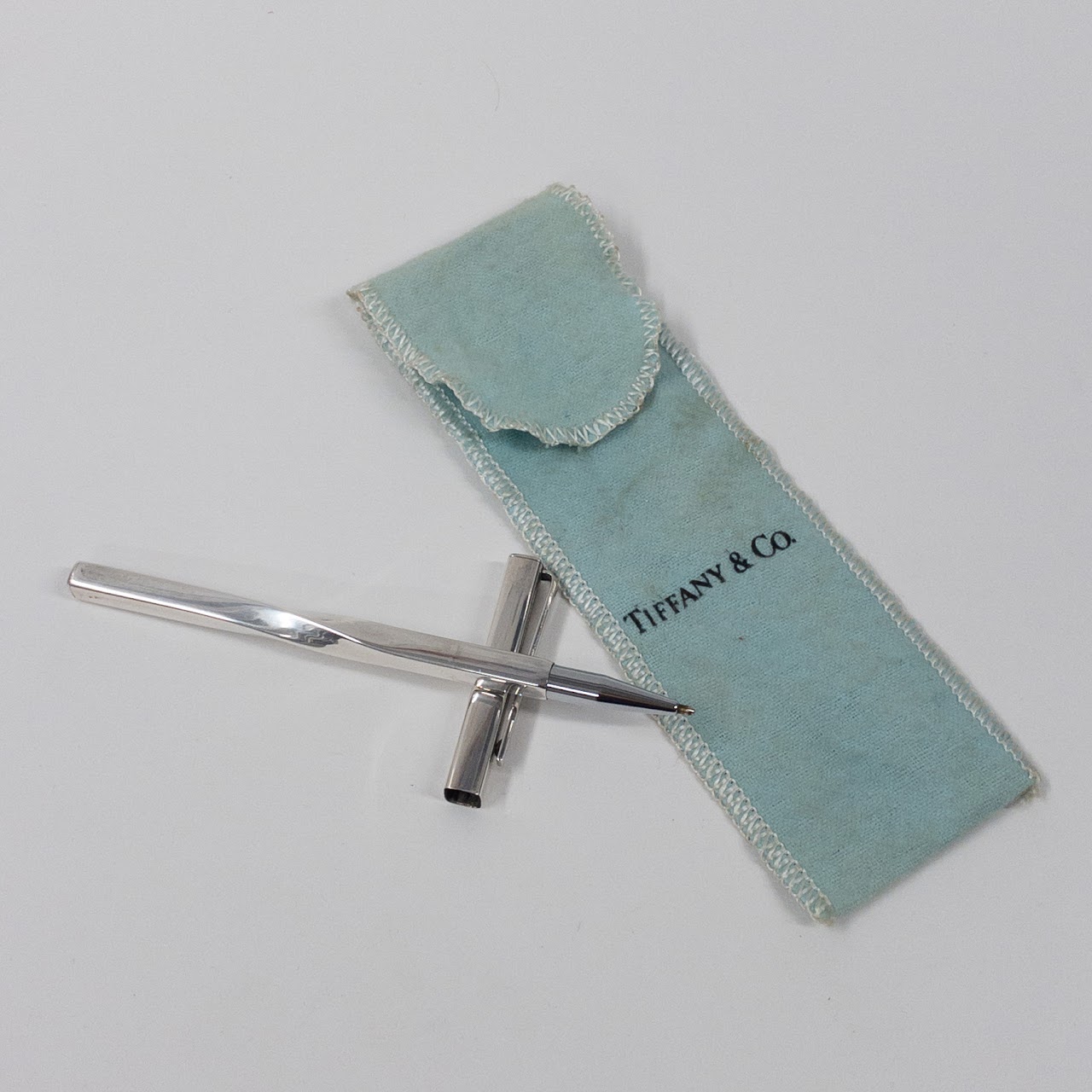 Tiffany & Co. Sterling Silver Twist Pen