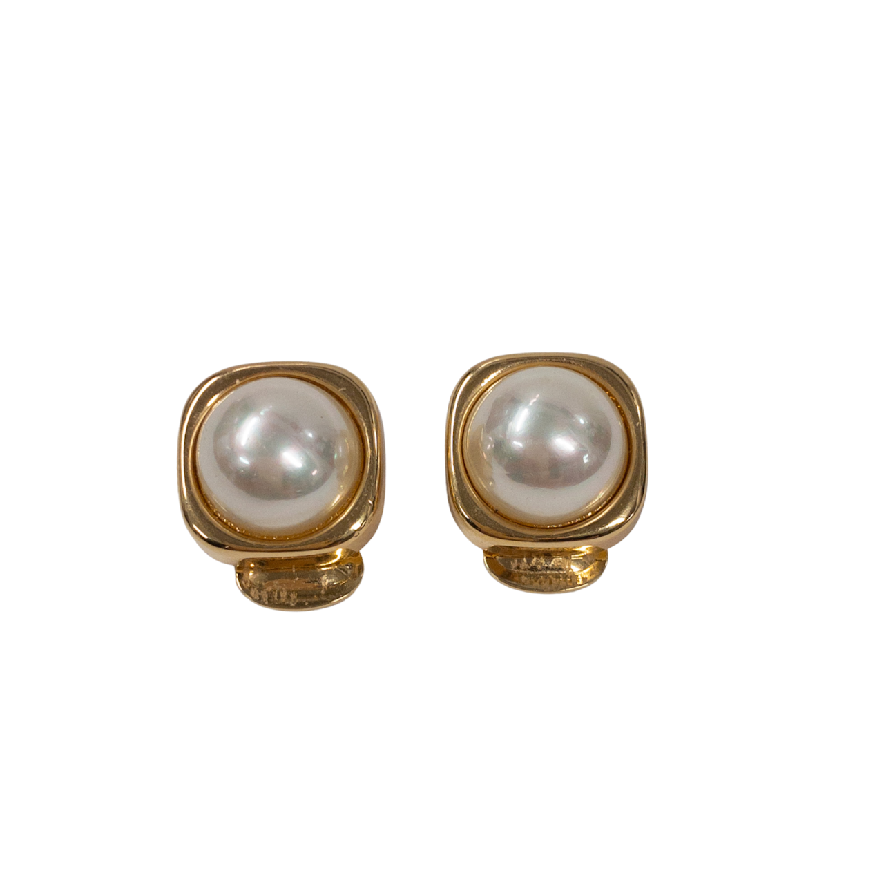 Christian Dior Clip Earrings