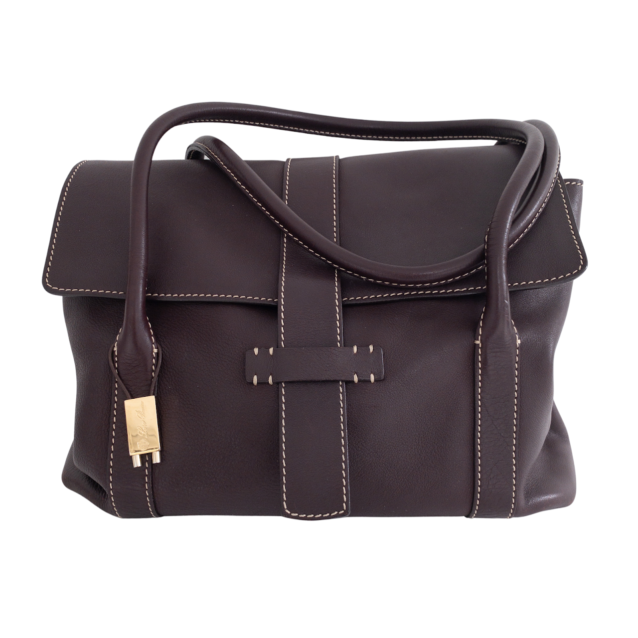 Loro Piana Leather Satchel