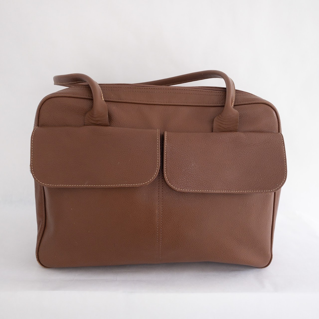 Longchamp Leather Satchel