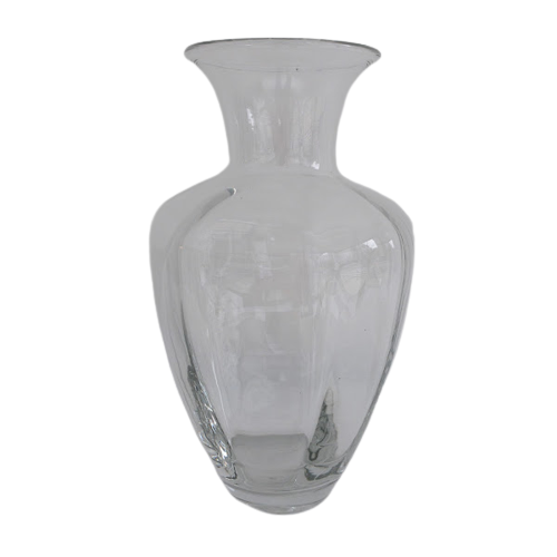 Simon Pearce Large Crystal Vase