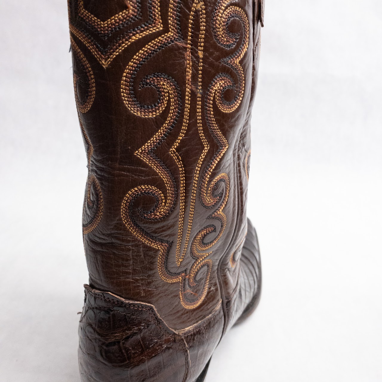 Lucchese Alligator Western Boots