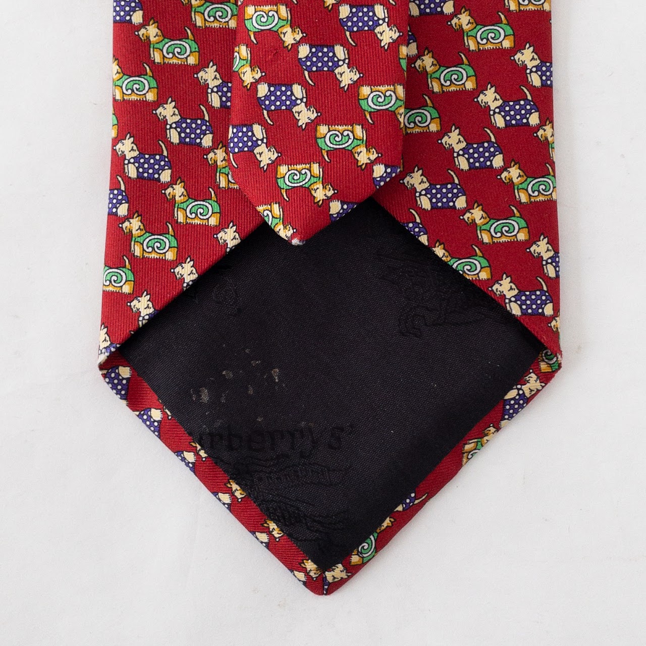 Burberry's Terrier Print Necktie