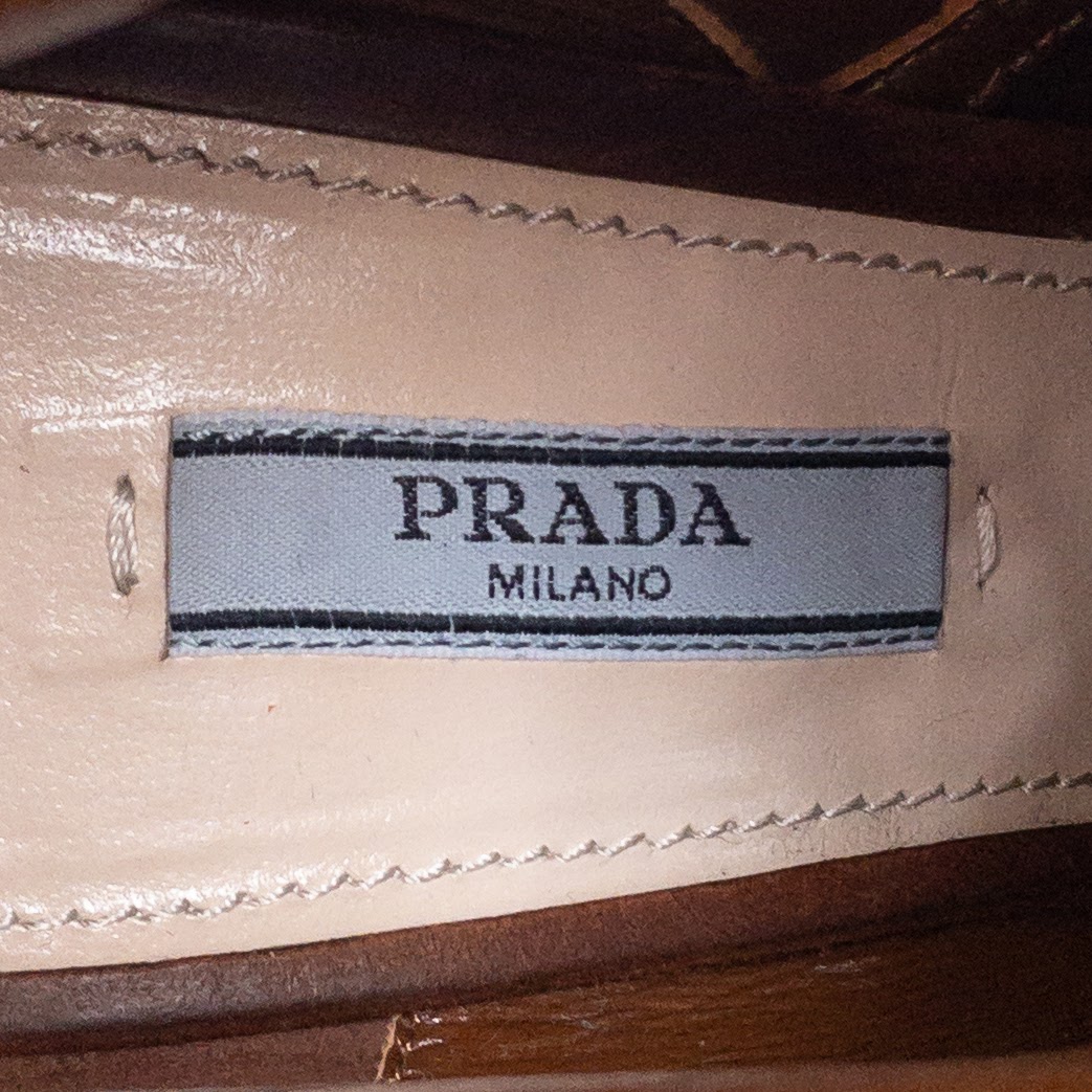 Prada Suede Lace-Up Boots