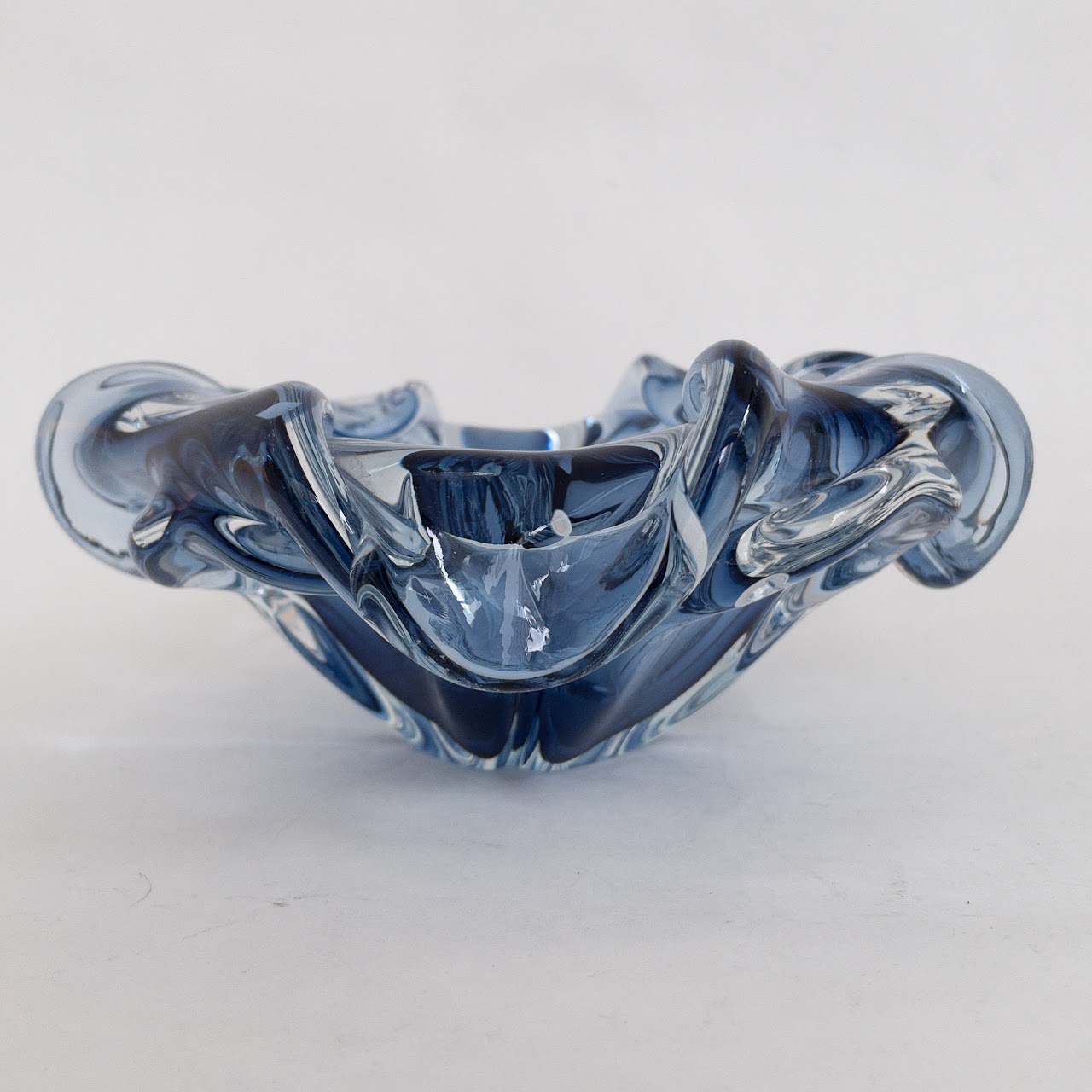 Murano Glass Ruffle Bowl