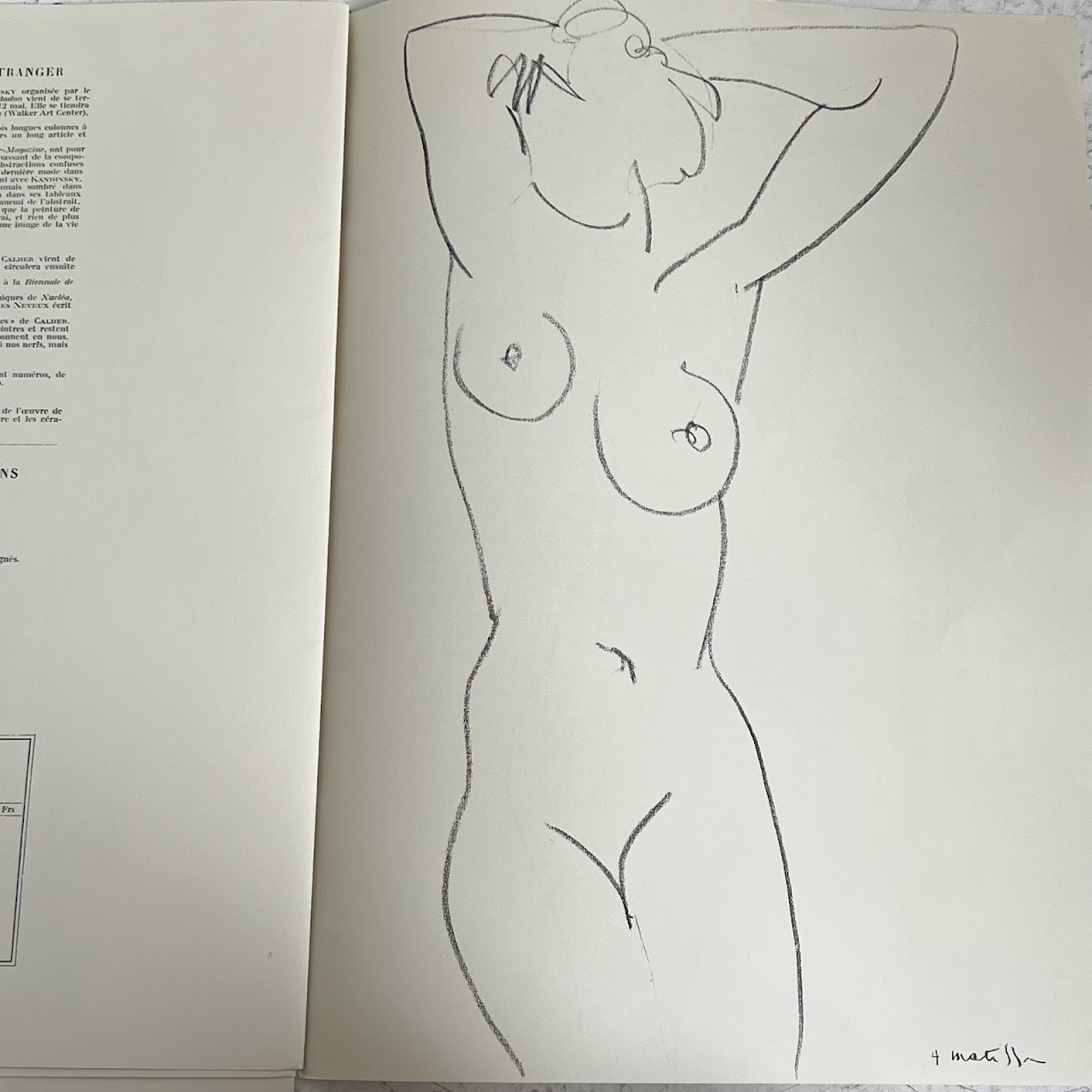 Henri Matisse: Derrière Le Miroir, Published by Maeght Editeur, 1981