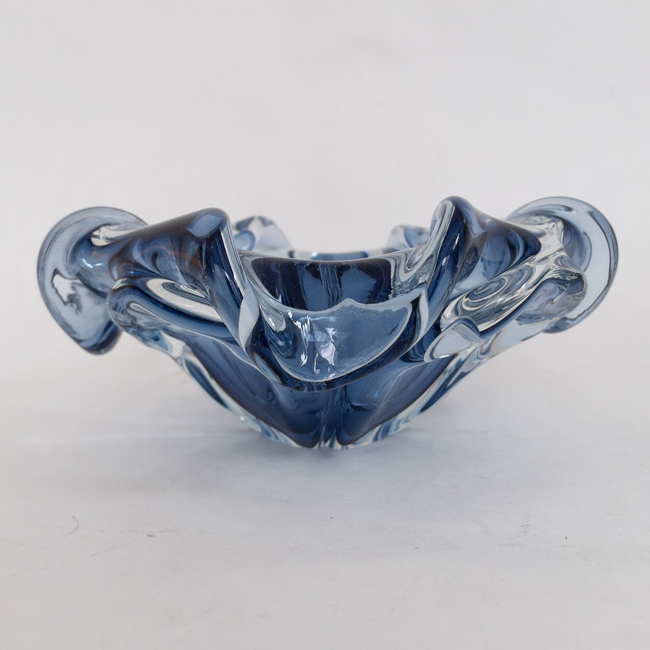 Murano Glass Ruffle Bowl