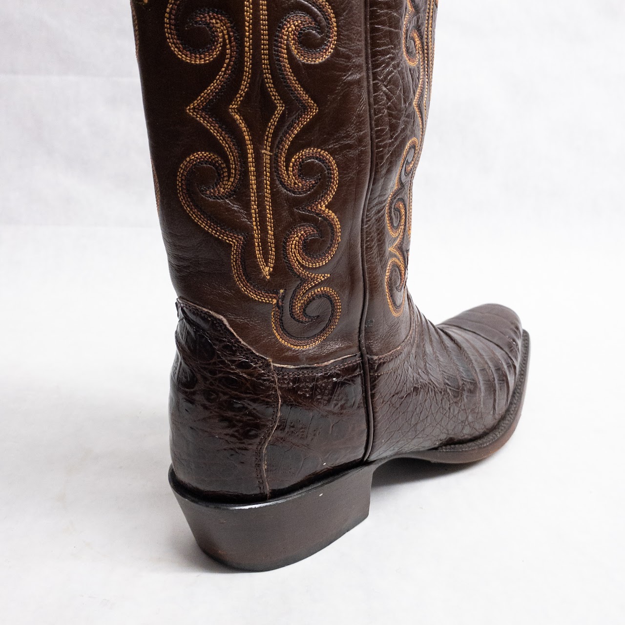 Lucchese Alligator Western Boots