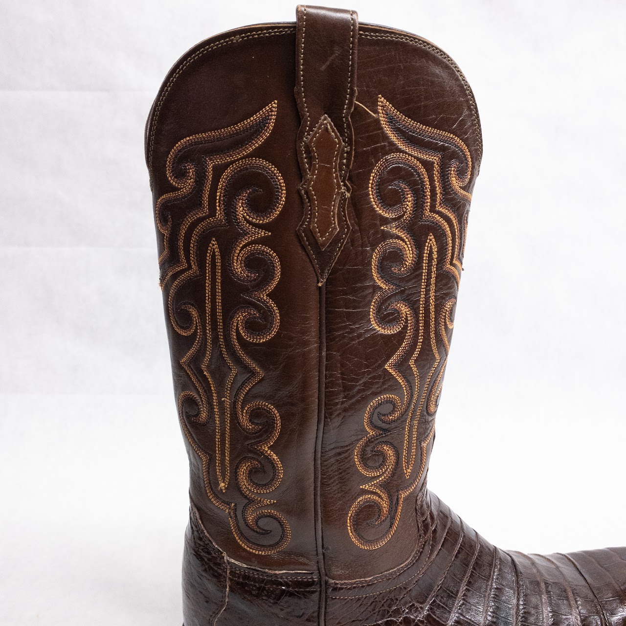 Lucchese Alligator Western Boots