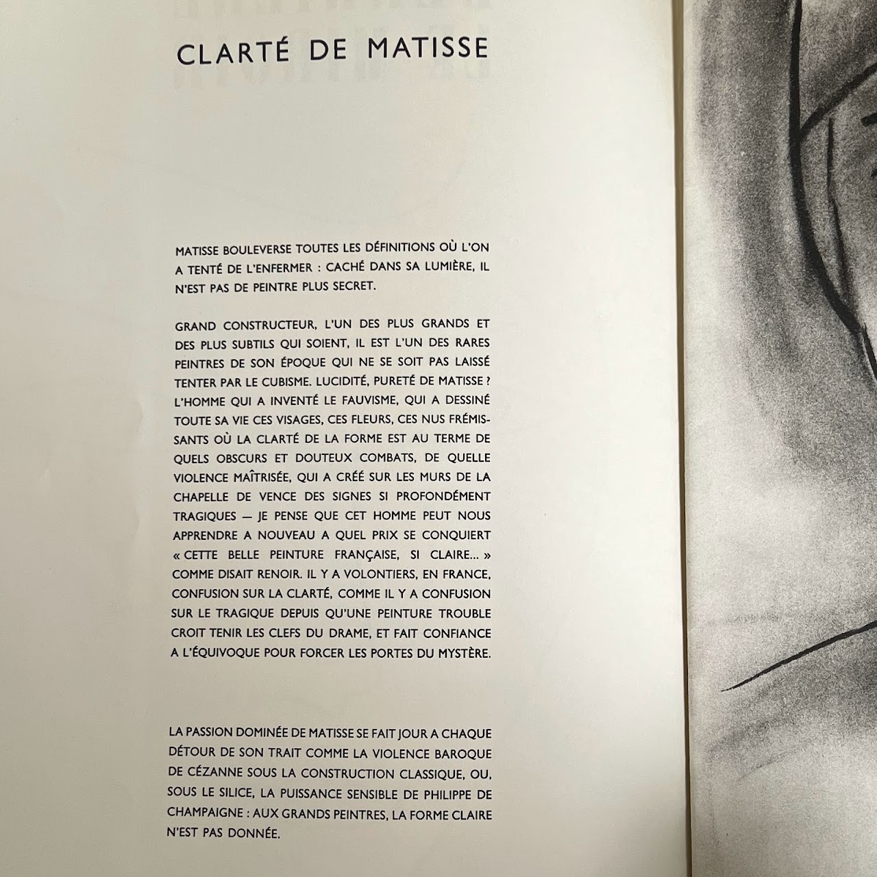 Henri Matisse: Derrière Le Miroir, Published by Maeght Editeur, 1981