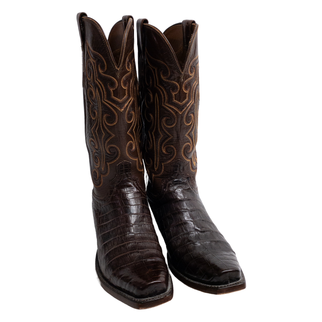 Lucchese Alligator Western Boots