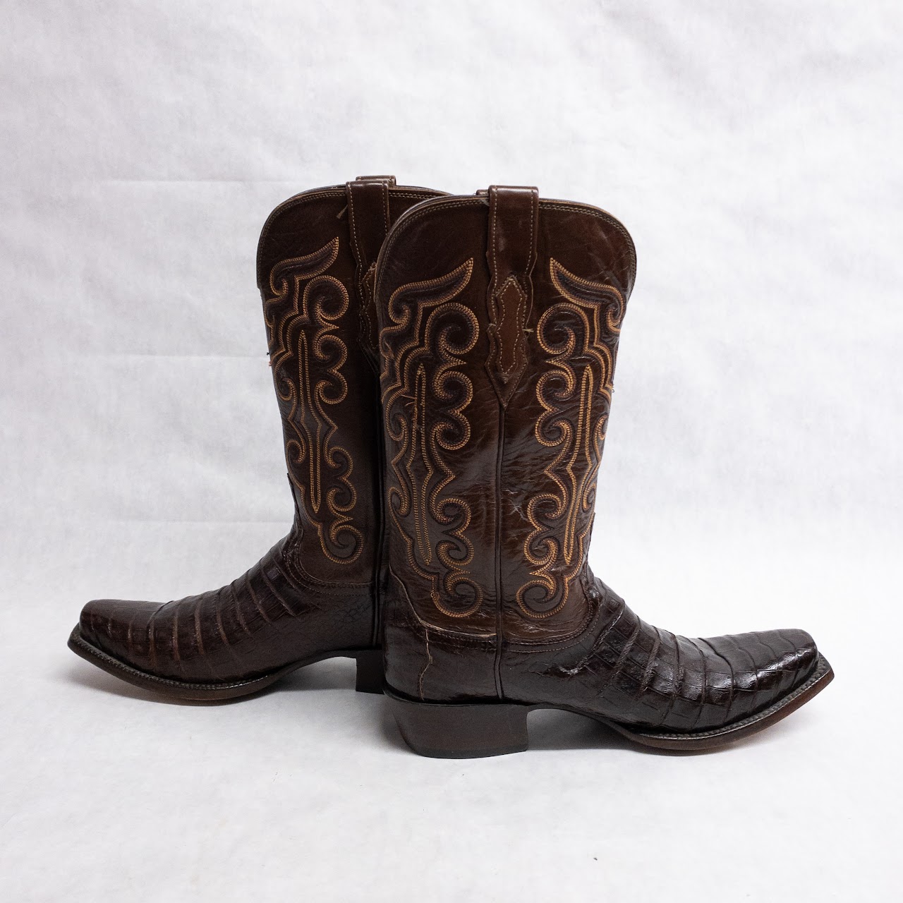 Lucchese Alligator Western Boots