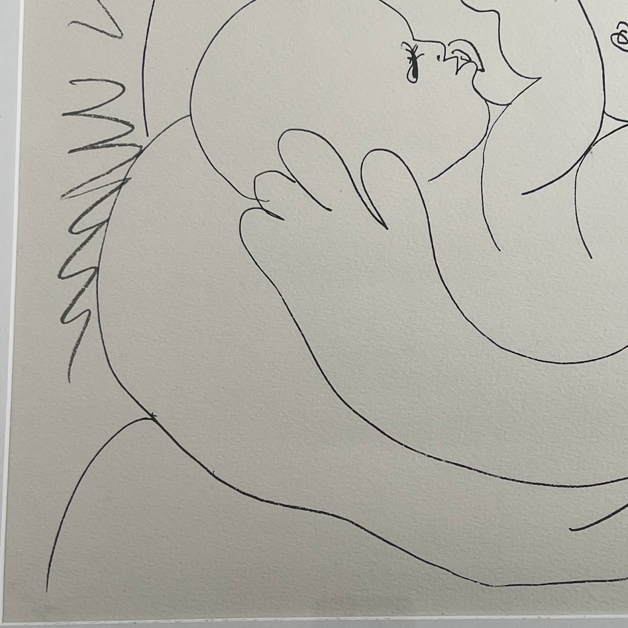 Pablo Picasso Mother and Child Lithograph