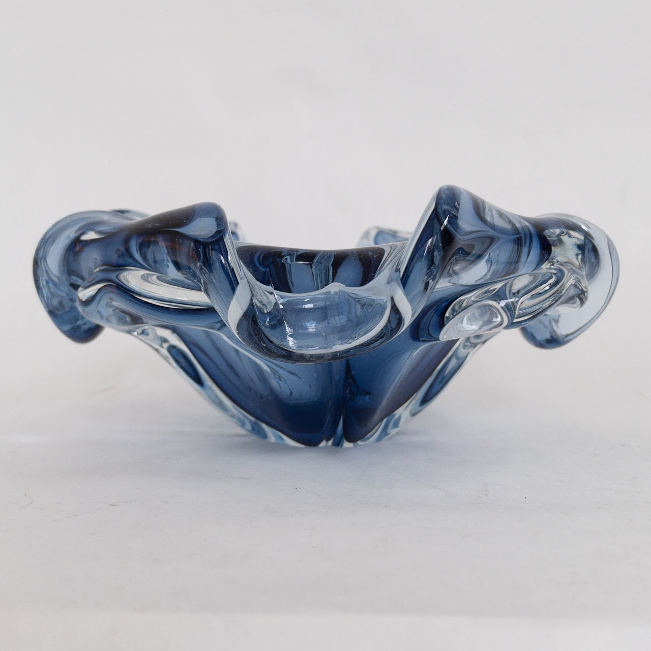 Murano Glass Ruffle Bowl