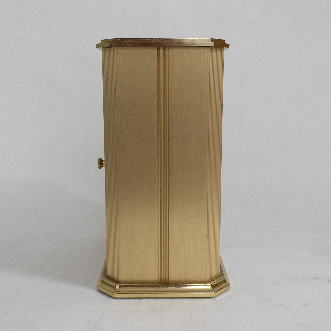 Tiffany & Co. Brass Mantel Clock