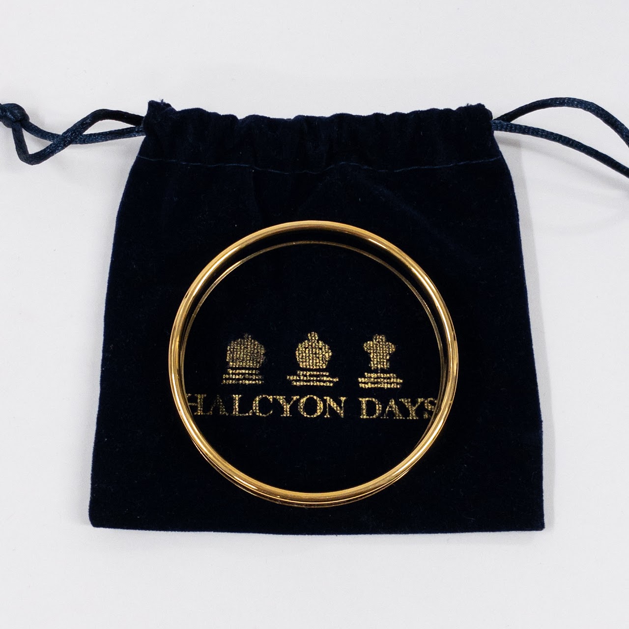 Halcyon Days Shell Bangle Bracelet