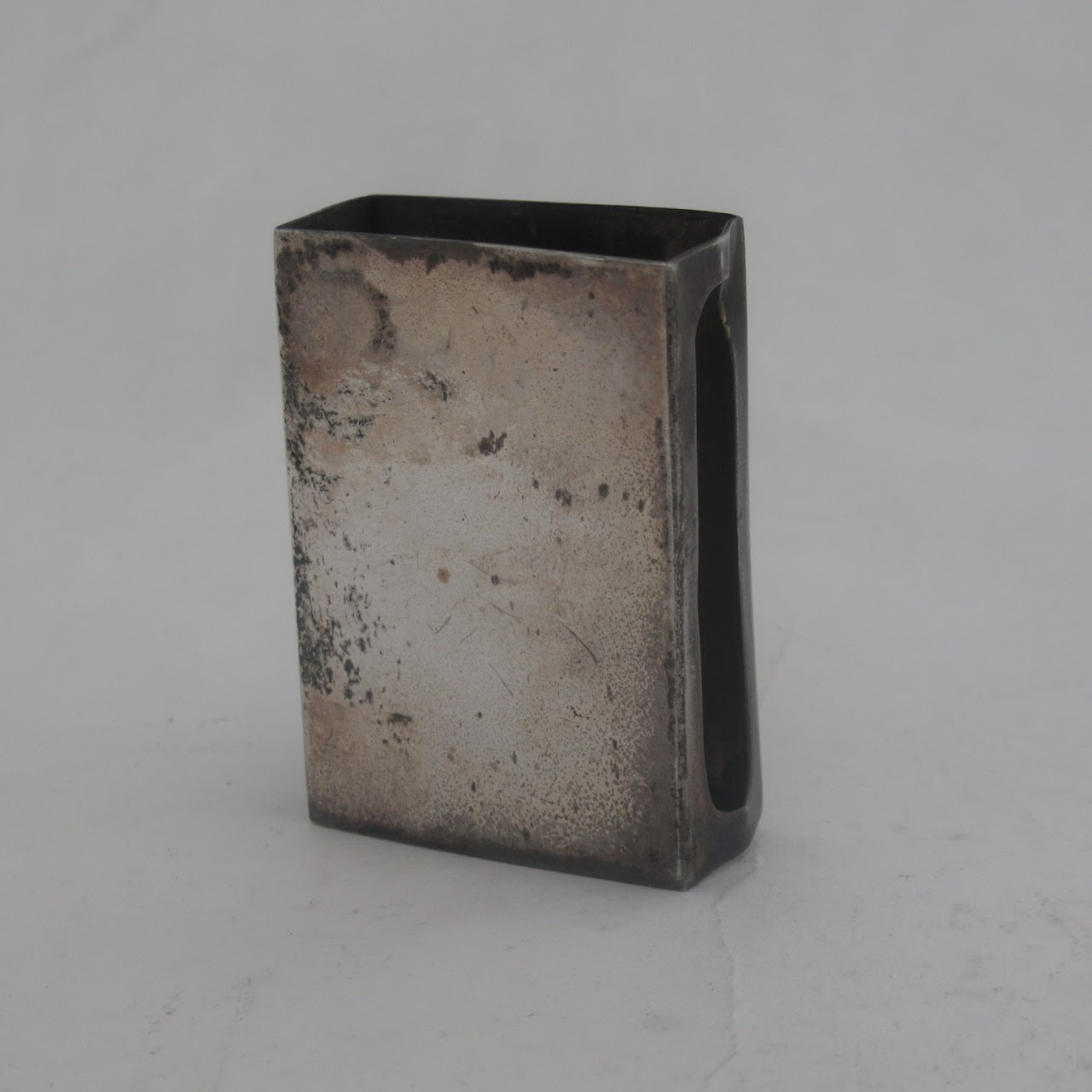 Sterling Silver Vintage Matchbox Holder Pair # 2