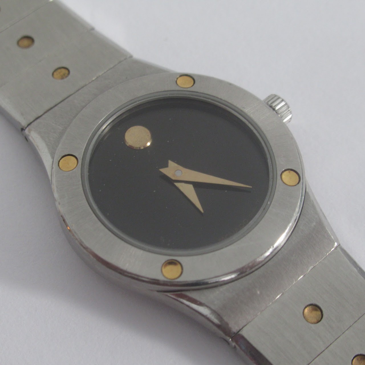 Movado Museum Dial Stainless Steel Wristwatch