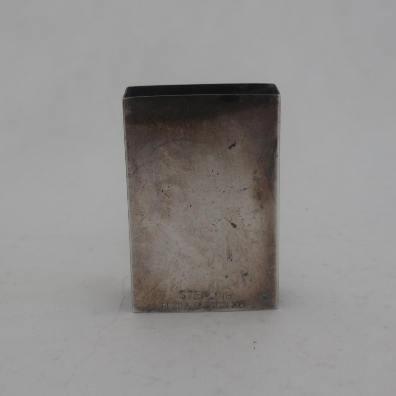 Sterling Silver Vintage Matchbox Holder Pair # 2