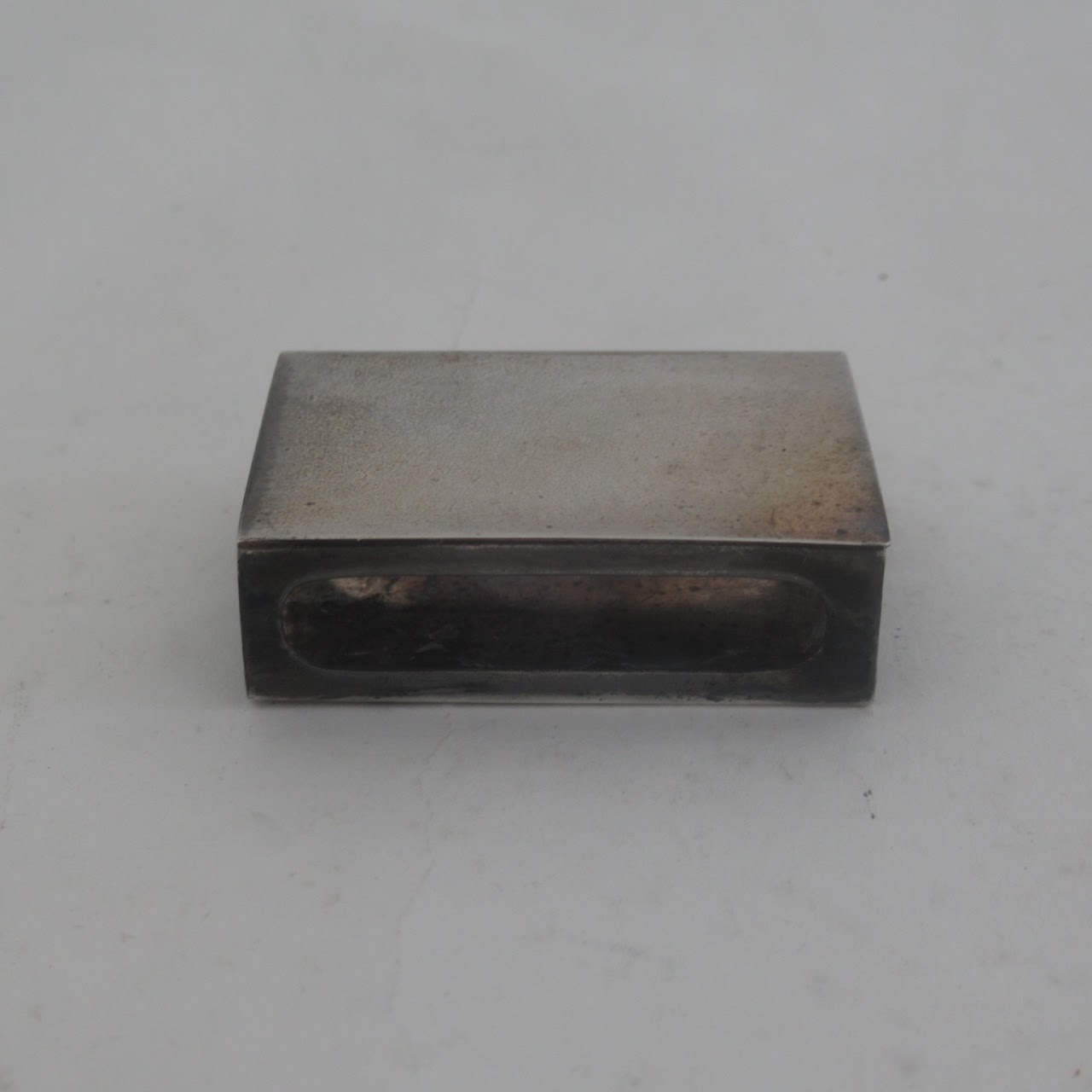 Sterling Silver Vintage Matchbox Holder Pair # 2