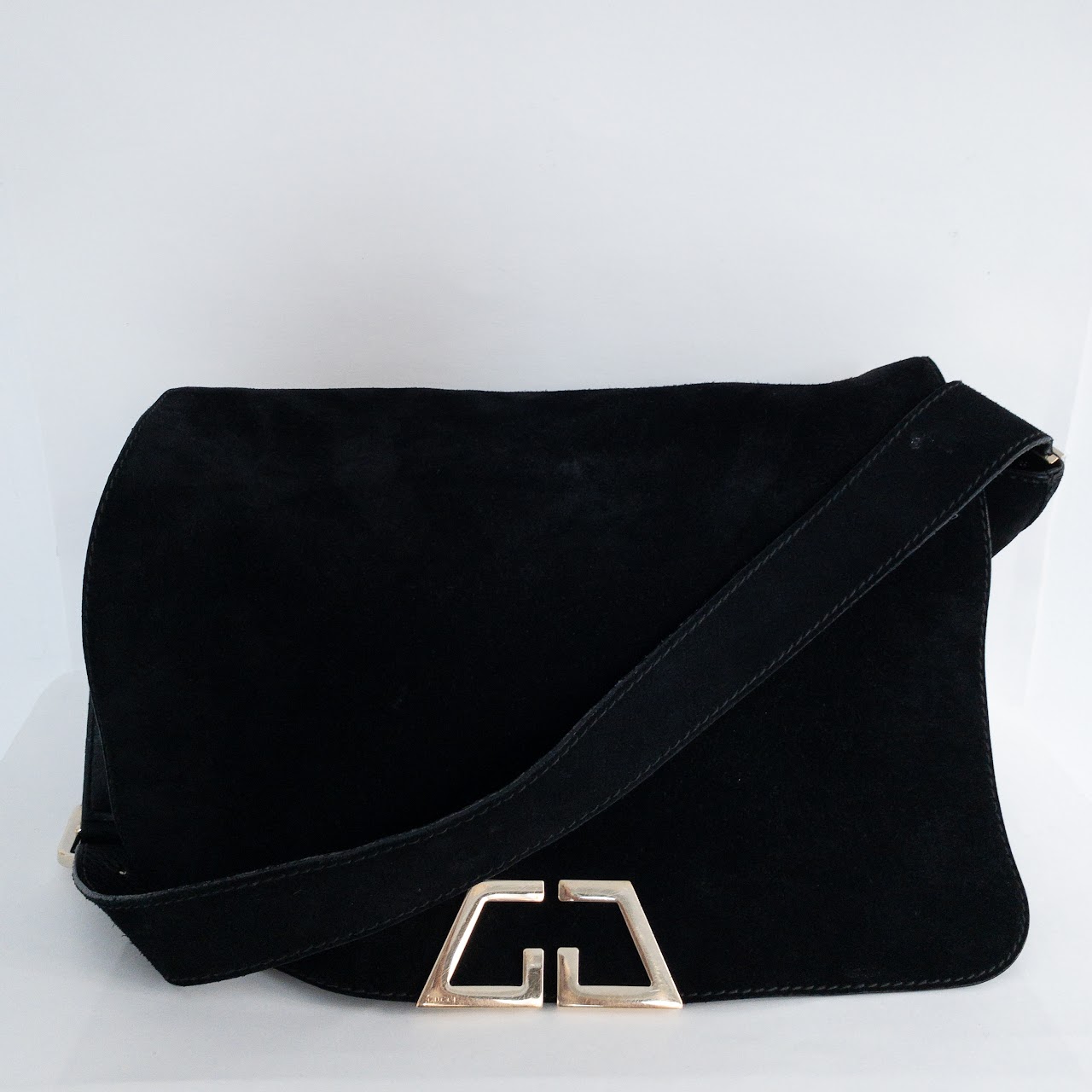 Gucci Suede Shoulder Bag