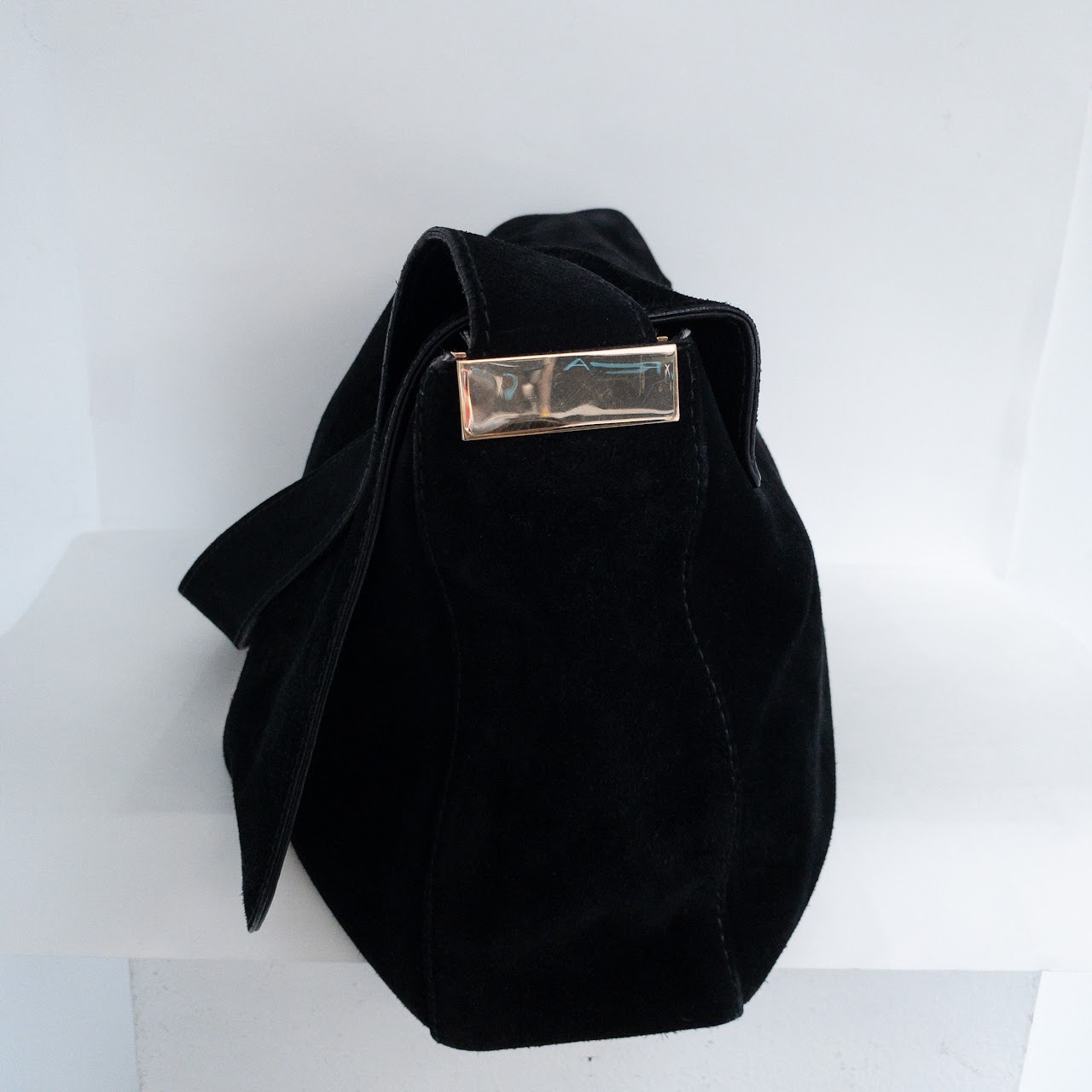 Gucci Suede Shoulder Bag