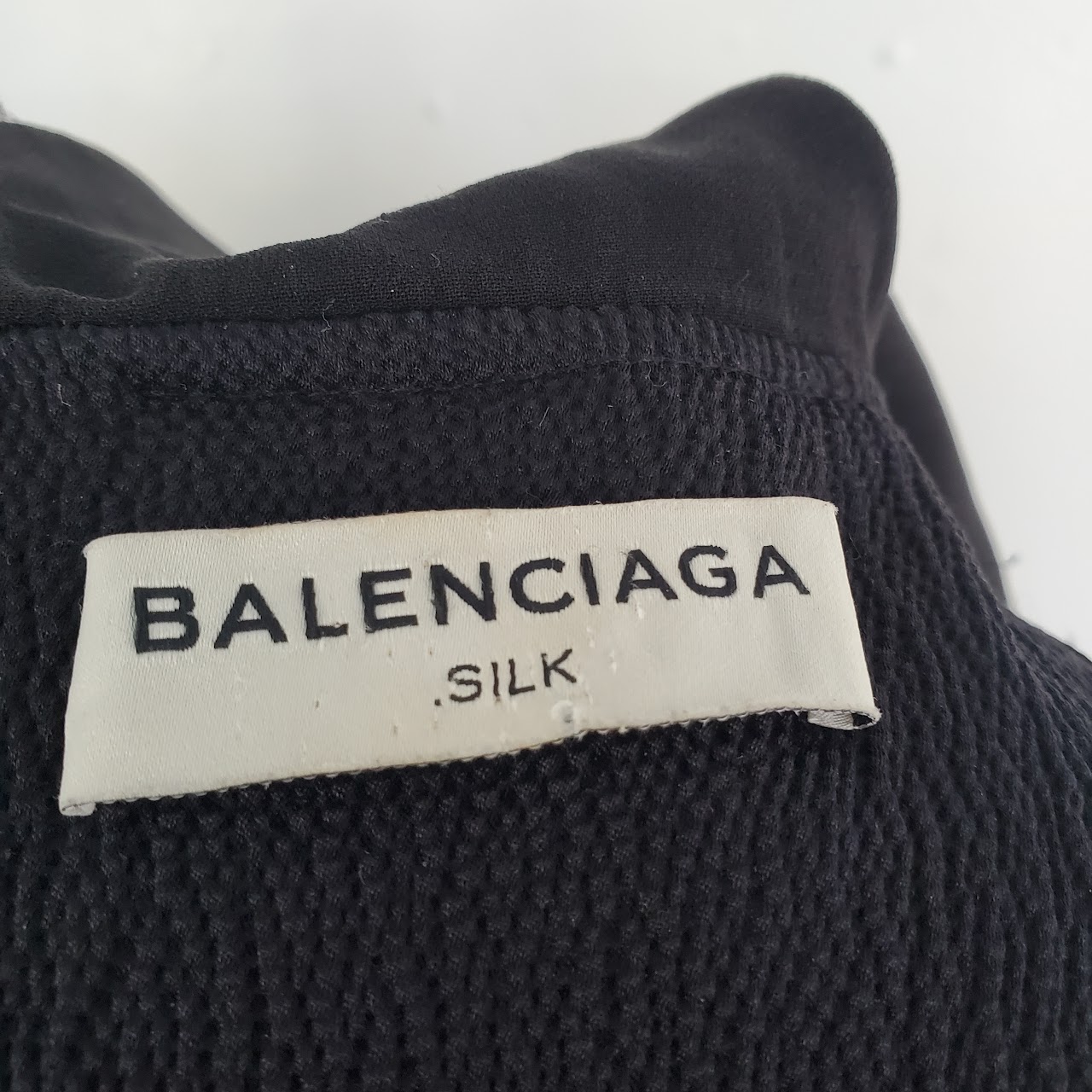 Balenciaga Silk Layered Top