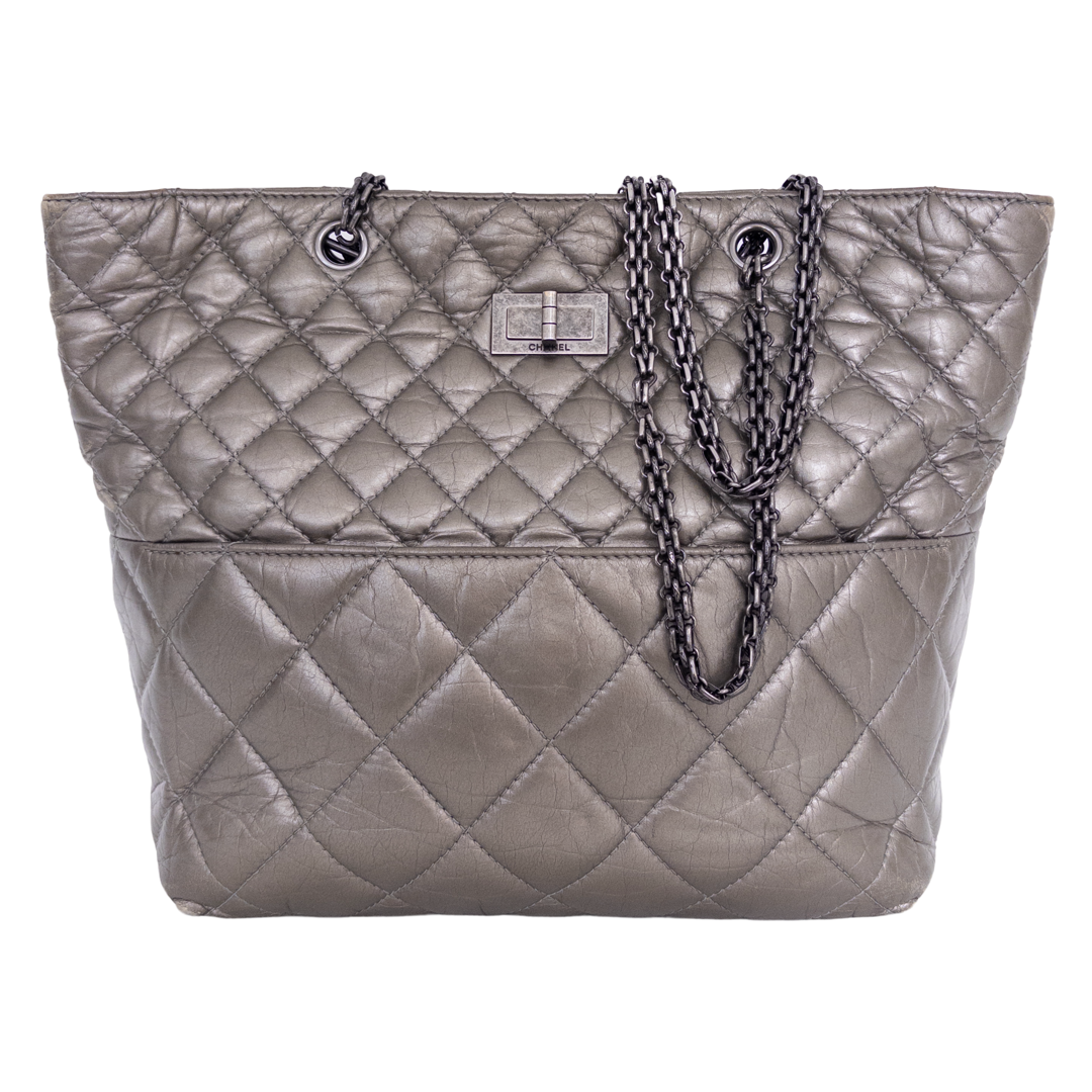 Chanel Quilted Leather Tote NEEDS REPAIR