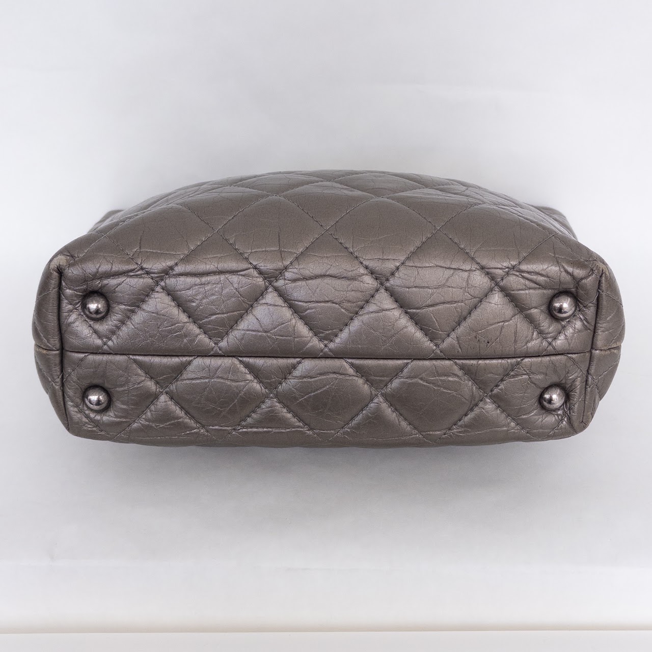 Chanel Quilted Leather Tote NEEDS REPAIR