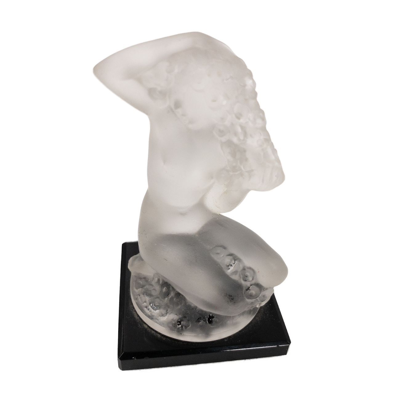 Lalique Floreal Mermaid Sculpture