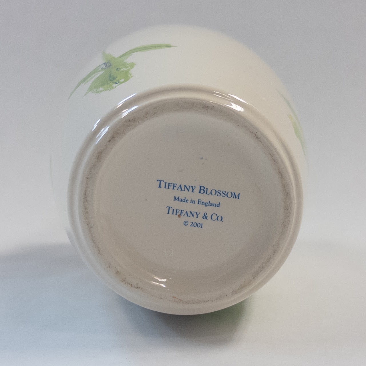 Tiffany & Co. 'Tiffany Blossom' Porcelain Vase