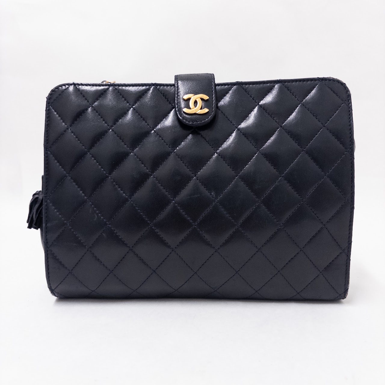 Chanel Quilted Leather Shoulder Bag