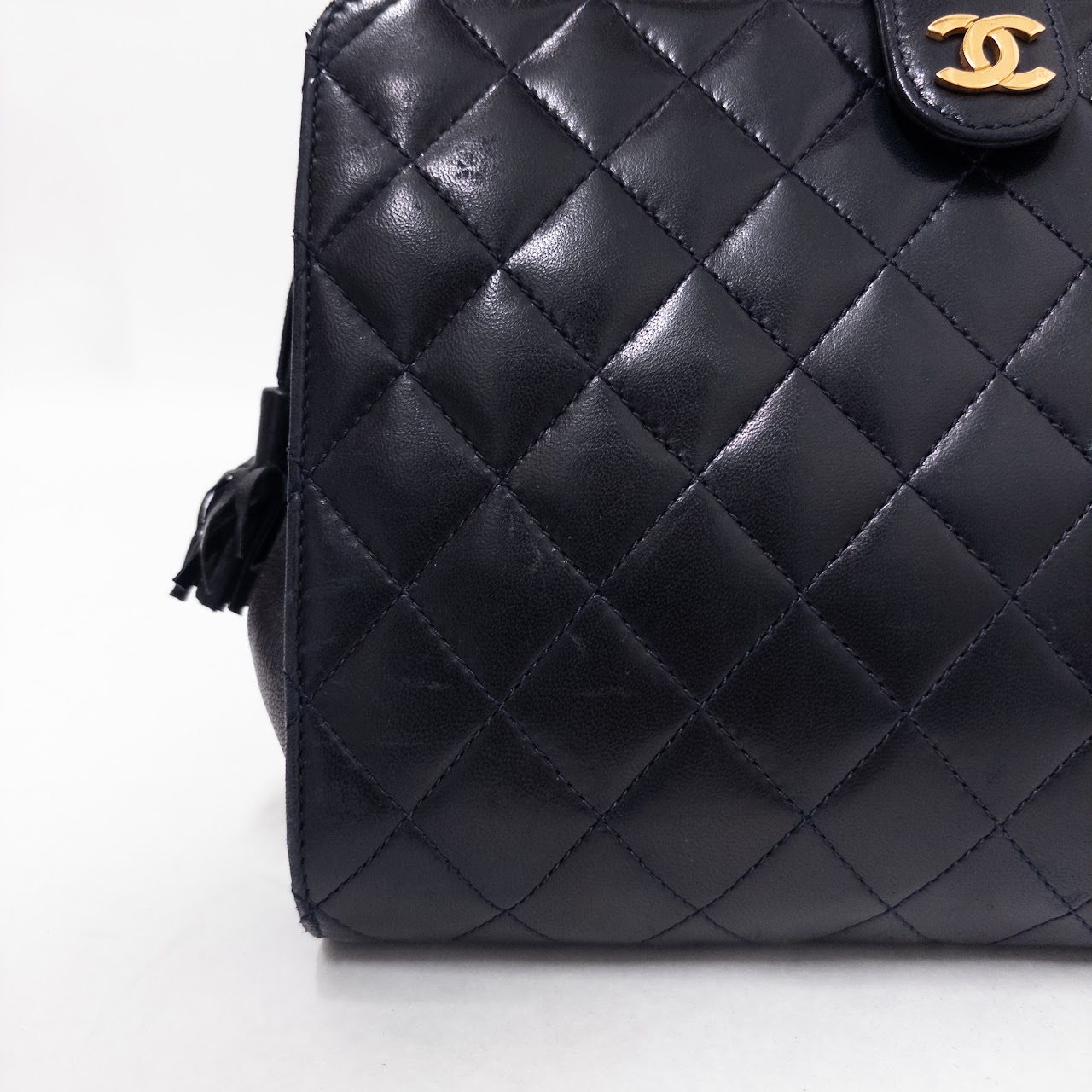 Chanel Quilted Leather Shoulder Bag