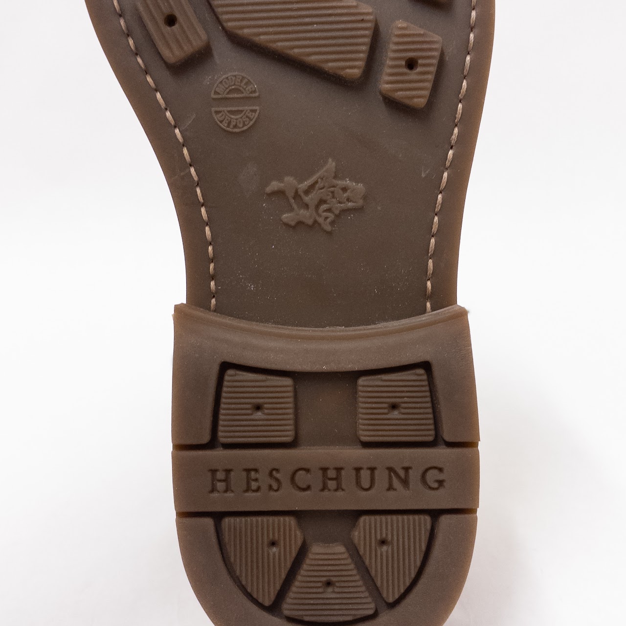 Heschung Ginkgo Leather & Canvas Boots