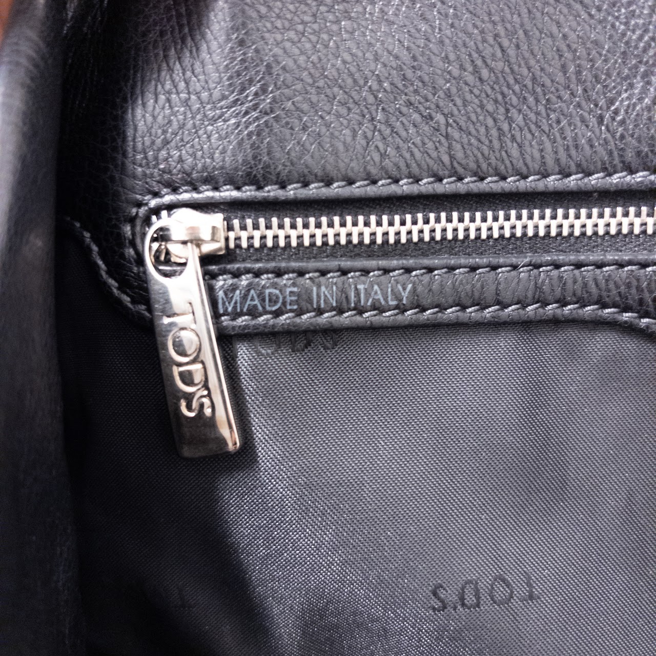 Tod's Black Leather Satchel