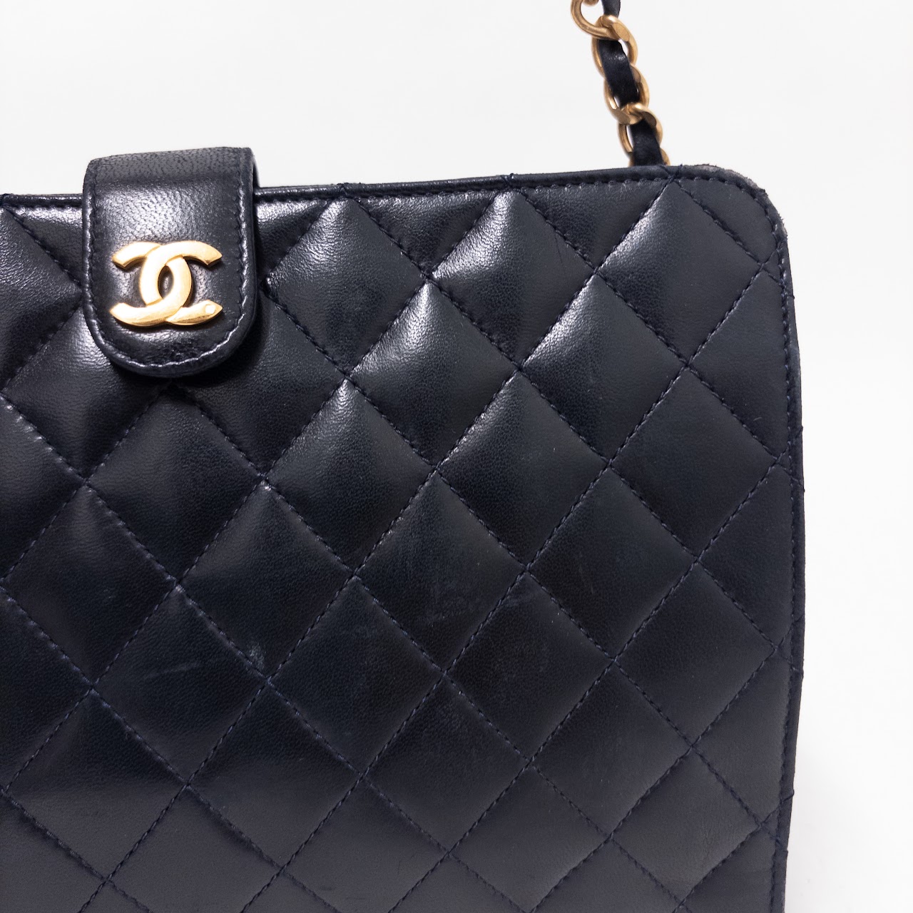 Chanel Quilted Leather Shoulder Bag