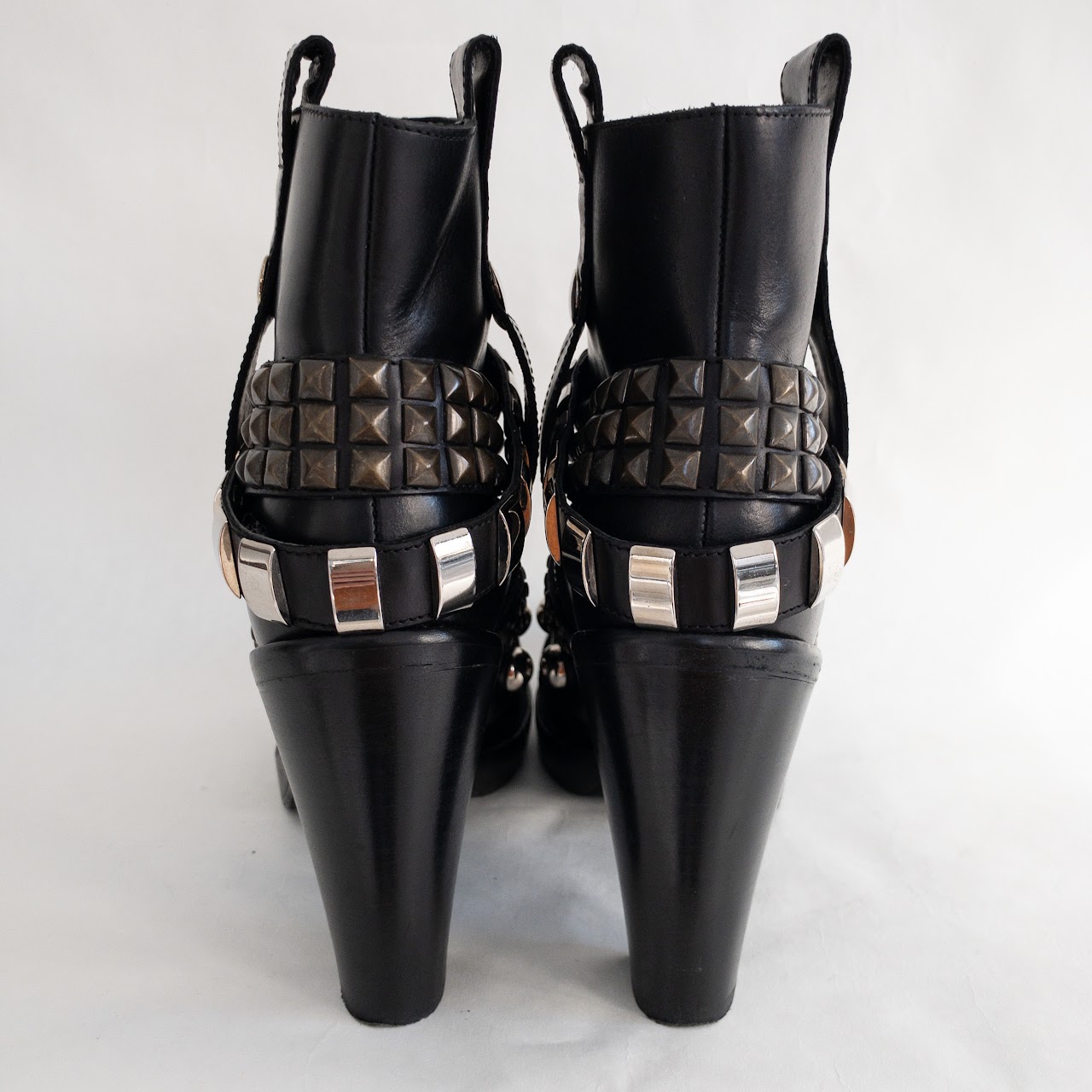 Dolce & Gabbana Studded Leather Boots