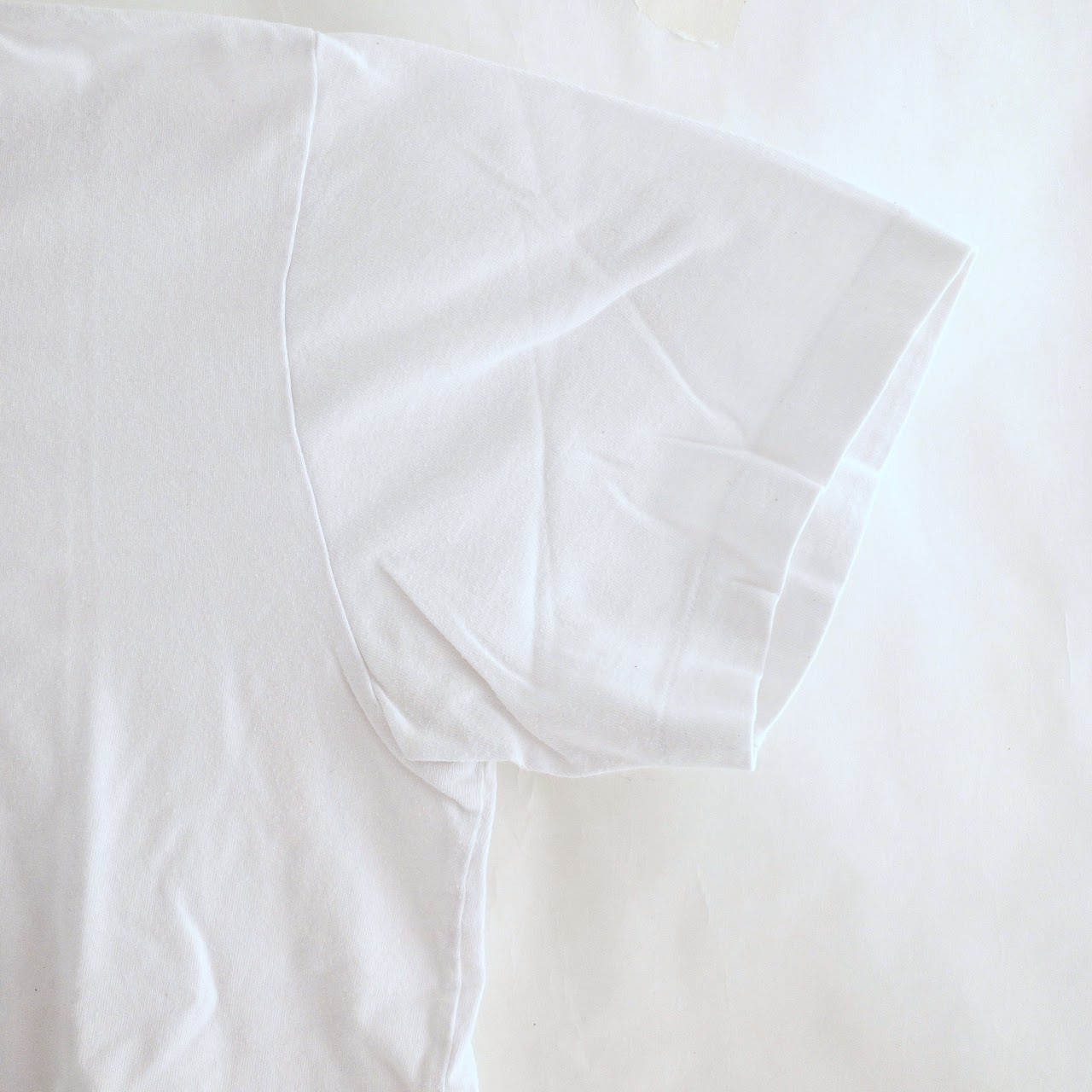 Comme des Garçons Ruffled White T-Shirt