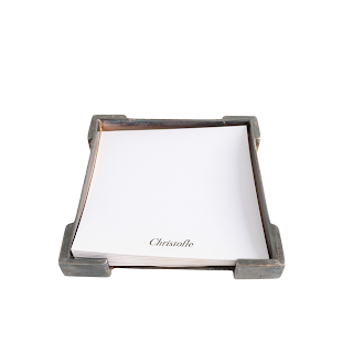 Christofle Silver-Plated Note Holder