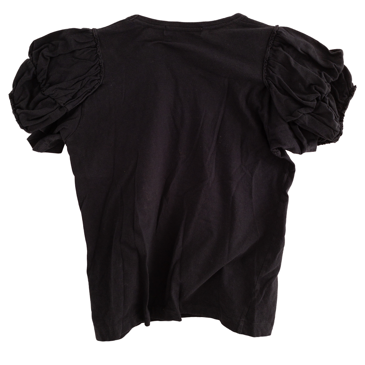 Comme des Garçons Puffed Sleeve Black  T-Shirt