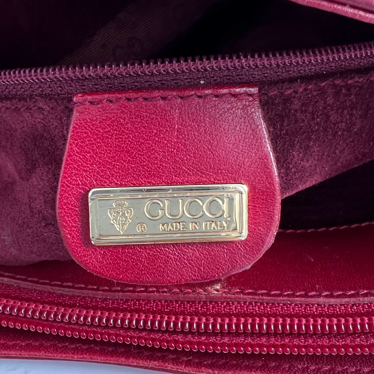 Gucci Vintage Leather Bag